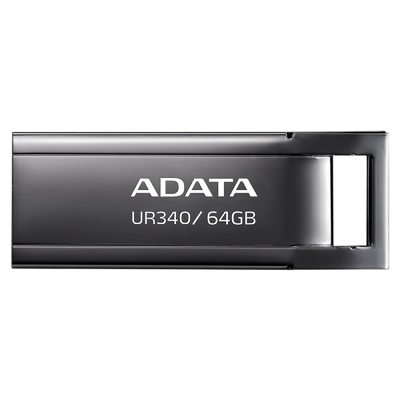 Product USB Flash 64GB Adata UR340 Type-A 3.2 Gen 2 (3.1 Gen 2) Black base image