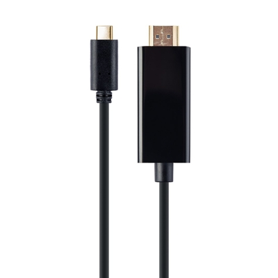 Product Αντάπτορας USB Gembird A-CM-HDMIM-01 USB-C male to HDMI-male 4K 30Hz, 2m, black base image