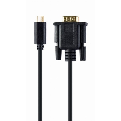 Product Αντάπτορας USB Gembird A-CM-VGAM-01 1920 x 1080 pixels Black base image