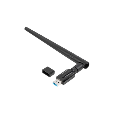 Product Αντάπτορας Δικτύου USB Lanberg NC-1200-WIE Internal WLAN 1200 Mbit/s base image