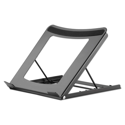 Product Βάση Laptop Manhattan and Tablet (5 positions), 15.6", Portable Steel, Black base image