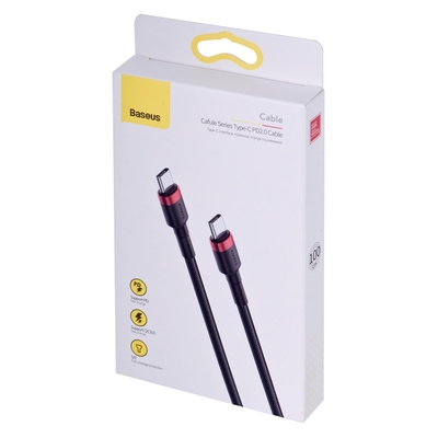 Product Καλώδιo USB Baseus CATKLF-G91 1 m USB-C Black base image