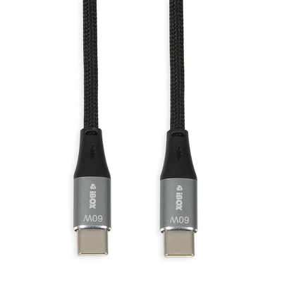 Product Καλώδιo USB iBox IKUTC USB-C 60W 1m Black base image