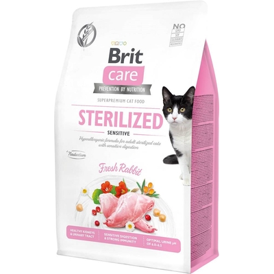 Product Ξηρά Τροφή Γάτας Brit Care Grain-Free Sterilized Sensitive - 2 kg base image