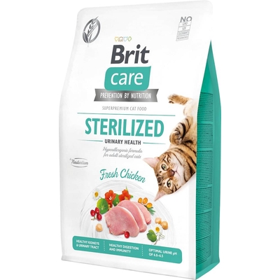 Product Ξηρά Τροφή Γάτας Brit Care Grain-Free Sterilized Urinary - 2 kg base image