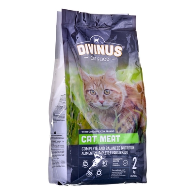 Product Ξηρά Τροφή Γάτας Divinus Meat - 2 kg base image