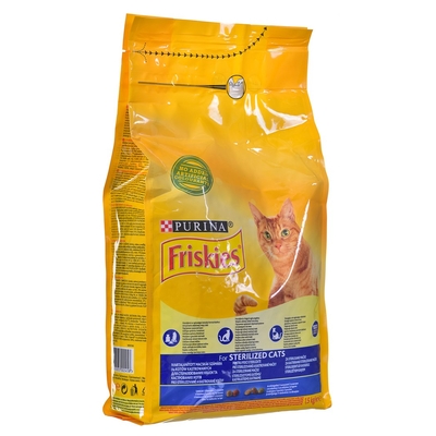 Product Ξηρά Τροφή Γάτας Purina FRISKIES Sterilized cats dry food 1.5 kg Adult base image