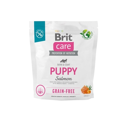 Product Ξηρά Τροφή Σκύλων Brit Care Grain-Free Puppy Salmon 1kg base image