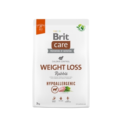 Product Ξηρά Τροφή Σκύλων Brit Care Hypoallergenic Adult Weight Loss Rabbit 3 kg base image