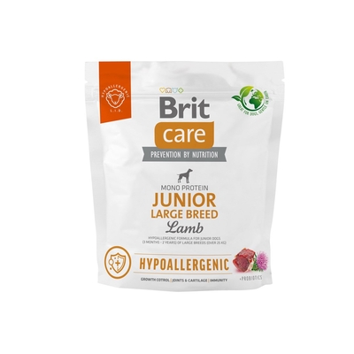 Product Ξηρά Τροφή Σκύλων Brit Care Hypoallergenic Junior Large Breed Lamb 1 kg base image