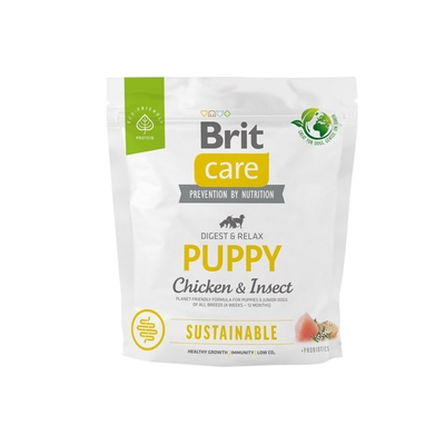 Product Ξηρά Τροφή Σκύλων Brit Care Sustainable Puppy Chicken & Insect 1 kg base image