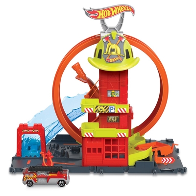 Product Πίστα Hot Wheels City Super Fire Station base image