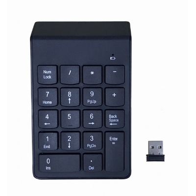 Product Πληκτρολόγιο Ασύρματο Gembird KPD-W-02 numeric keypad Bluetooth Black base image