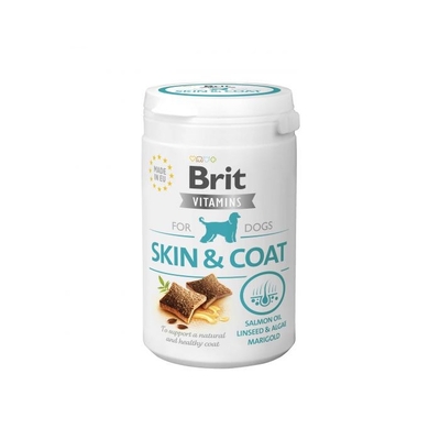 Product Πολυβιταμίνες Σκύλου Brit Skin&Coat - 150 g base image