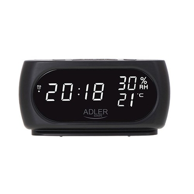 Product Ρολόι Επιτραπέζιο Adler AD 1186 Digital Triangular Black base image