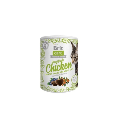 Product Σνακ Γάτας Brit Care Superfruits Chicken 100 g base image