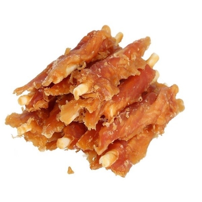 Product Σνακ Σκύλων Hilton Chicken inserted with White rawhide stick 500 g base image
