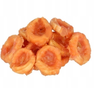 Product Σνακ Σκύλων Hilton Chicken wrap fish rings 500 g base image