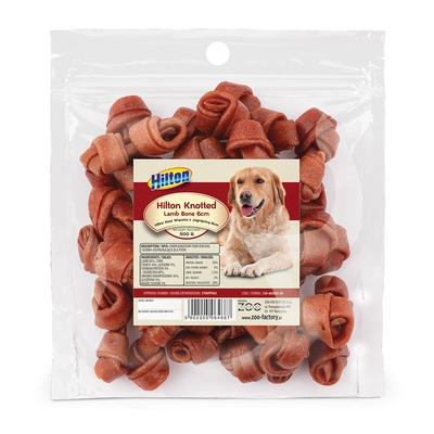 Product Σνακ Σκύλων Hilton Knotted Lamb Bone 6 cm - dog chew - 500g base image