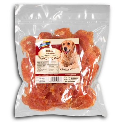 Product Σνακ Σκύλων Hilton Soft Chicken Ring 500 g base image