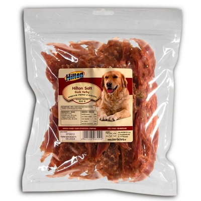 Product Σνακ Σκύλων Hilton Soft Duck Jerky 500 g base image