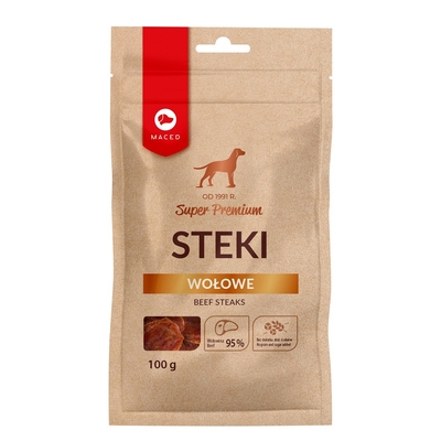 Product Σνακ Σκύλων Maced Beef Steaks 100 g base image