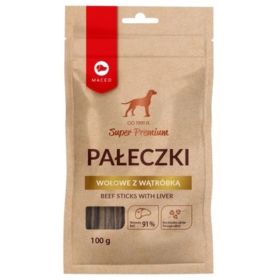 Product Σνακ Σκύλων Maced Beef Sticks with liver 100g base image