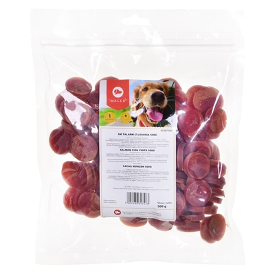Product Σνακ Σκύλων Maced Salmon chips 500g base image