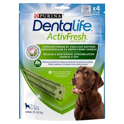 Product Σνακ Σκύλων Purina Dentalife Active Fresh Large - Dental for dogs - 142g base image