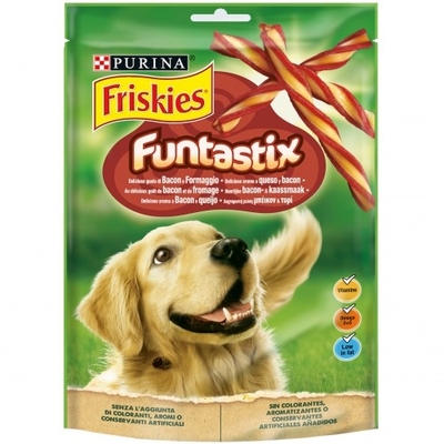 Product Σνακ Σκύλων Purina Friskies Funtastix 175 g Adult base image