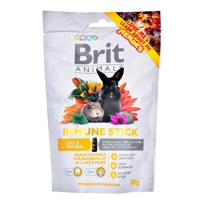 Product Τροφή Τρωκτικών Brit Animals Immune Stick - 80 g treat base image