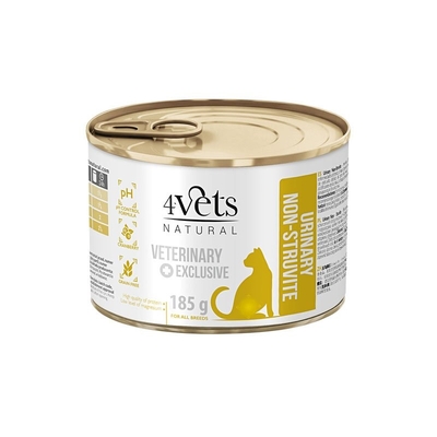 Product Υγρή Τροφή Γάτας 4vets Natural Urinary No Struvit Cat 185 g base image