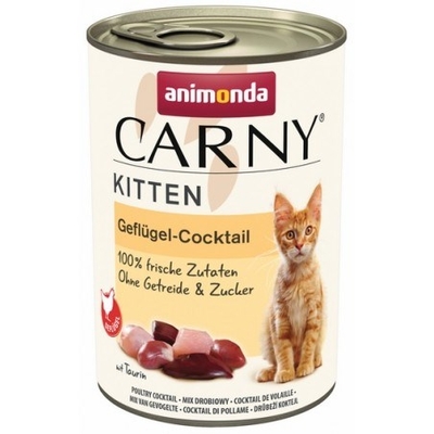 Product Υγρή Τροφή Γάτας Animonda Cat Carny Kitten Cocktail with poultry 400g base image