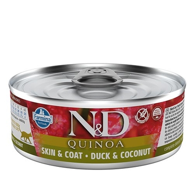 Product Υγρή Τροφή Γάτας Farmina N&D Quinoa DUCK&COCONUT Adult 70g base image