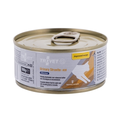 Product Υγρή Τροφή Γάτας Trovet ASD Urinary Struvite with chicken 100 g base image