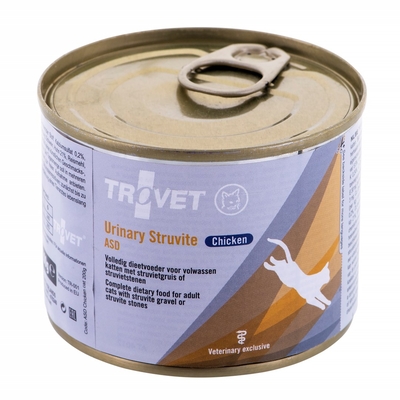 Product Υγρή Τροφή Γάτας Trovet ASD Urinary Struvite with chicken 200 g base image