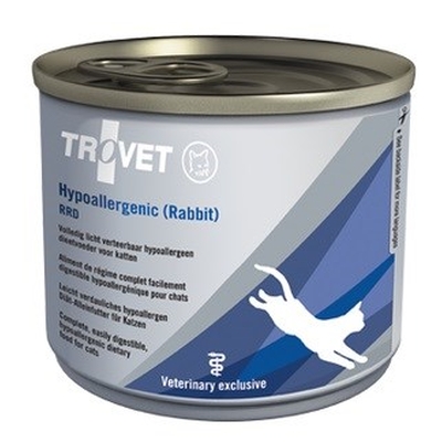 Product Υγρή Τροφή Γάτας Trovet Hypoallergenic RRD with rabbit 200g base image