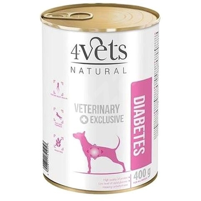 Product Υγρή Τροφή Σκύλων 4vets Natural Diabetes Dog 400 g base image