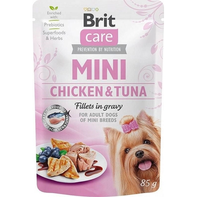 Product Υγρή Τροφή Σκύλων Brit Care Mini Chicken&Tuna 85 g base image