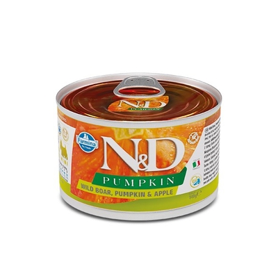 Product Υγρή Τροφή Σκύλων Farmina N&D BOAR&PUMPKIN&APPLE 140g base image