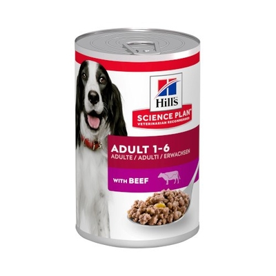 Product Υγρή Τροφή Σκύλων Hill's Science Plan Canine Adult Beef 370 g base image