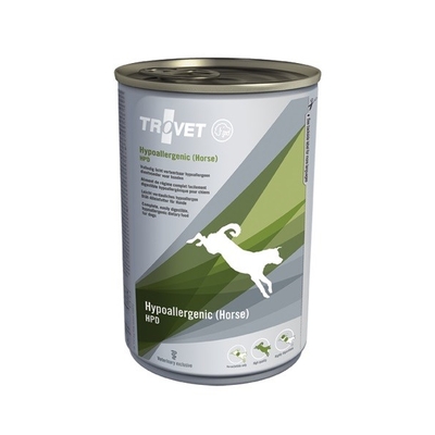 Product Υγρή Τροφή Σκύλων Trovet Hypoallergenic HPD with horse 400 g base image