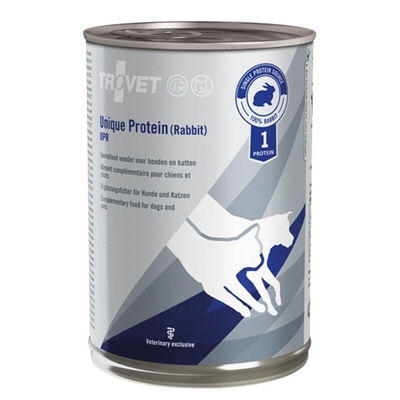 Product Υγρή Τροφή Σκύλων Trovet Unique Protein UPR with rabbit - and cat - 400 g base image