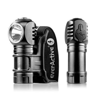 Product Φακός LED Everactive FL-55R Dripple rechargeable hand/headlamp base image