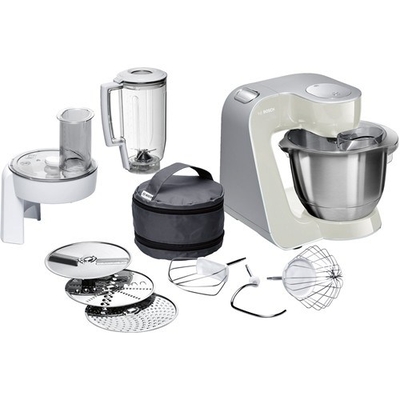 Product Κουζινομηχανή Bosch MUM58L20 1000W 3.9 L Grey, Stainless steel, White base image