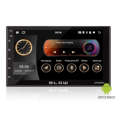 Product Ηχοσύστημα Αυτοκινήτου Blow AVH-9930 2DIN 7" GPS Android 11 base image