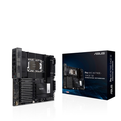 Product Motherboard Asus PRO WS W790E-SAGE SE Intel W790 LGA 4677 EEB base image