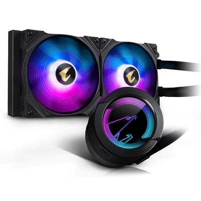 Product Ψύκτρα CPU Gigabyte AORUS WATERFORCE 280 computer liquid cooling base image