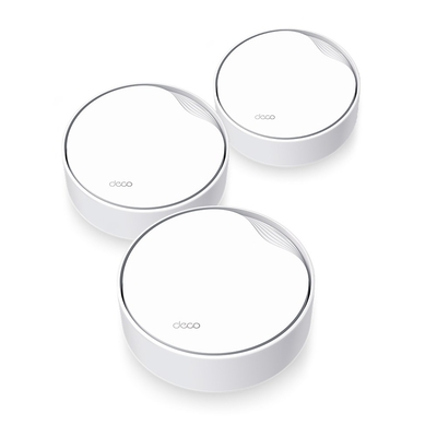 Product Router TP-Link AX3000 Whole Home Mesh WiFi 6 System with PoE v2 base image