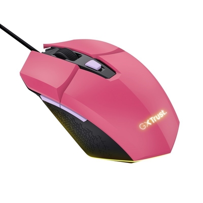 Product Ποντίκι Ενσύρματο Trust Felox Gaming GXT109P pink base image